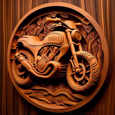 3D model Ducati Scrambler Icon (STL)